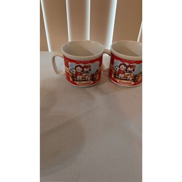 CAMBELLS SOUP MUGS CUP FOUR SEASON SET OF 2 - Picture 2 of 12